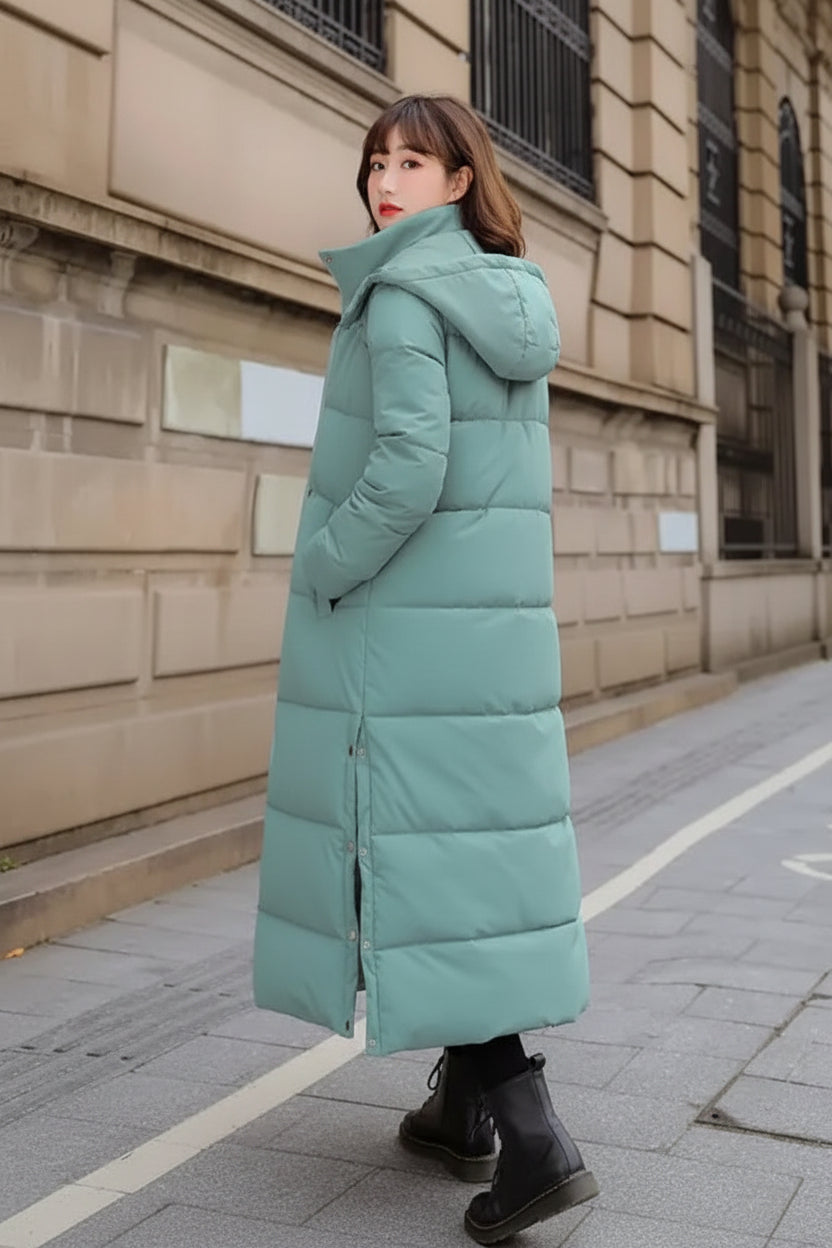 Women Long Cotton Coat