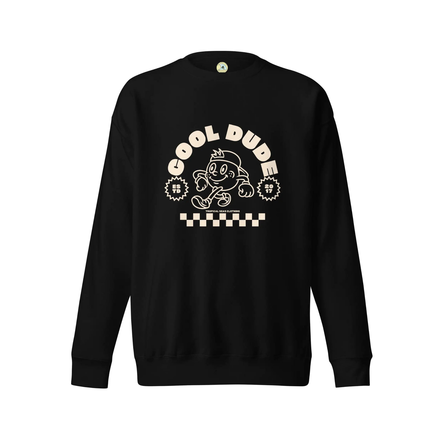 Cool Dude Surfer Premium Sweatshirt