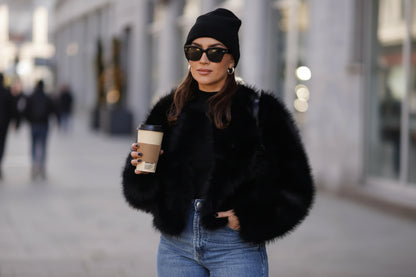 Fur Coat Short Tokas Fur Casual Women's Clothing